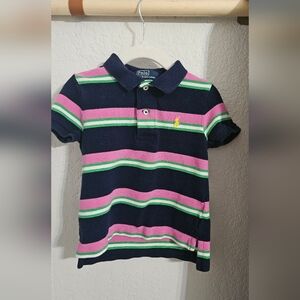 Polo by Ralph Lauren Kids Polo Shirt - Navy, Pink, Green